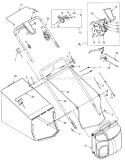 Page B Diagram and Parts List for 12A-999C401 1997 Yard Man Lawn Mower